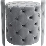 CLP Drancy Samt 42 x 46 cm grau