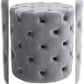 CLP Drancy Samt 42 x 46 cm grau