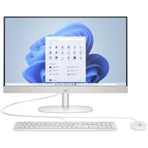HP 24-cr0110ng AMD Ryzen 3 7320U, 8 GB, 512 GB, Radeon 610M), PC, Weiss