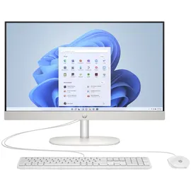 HP 24-cr0110ng AMD Ryzen 3 7320U, 8 GB, 512 GB, Radeon 610M), PC, Weiss