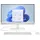 HP 24-cr0110ng AMD Ryzen 3 7320U, 8 GB, 512 GB, Radeon 610M), PC, Weiss