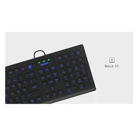 KeySonic KSK-8031INEL-WH (DE) Industrietastatur weiß