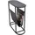 Loft42 Beistelltisch, Schwarz, Metall, 20x55x50 cm, Wohnzimmer, Wohnzimmertische, Couchtische