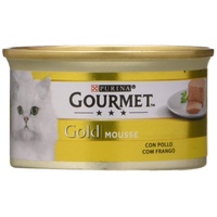 Purina Gourmet Gold Mousse Hühnchen 24x85g Katzenfutter à Multicolor
