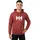 HELLY HANSEN Logo Sweatshirt Rot S