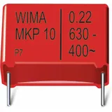 WIMA 1 St. MKP-Folienkondensator μF V/DC 10 % mm (L x B x H) x x mm Bulk