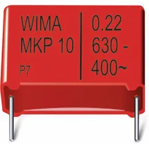 WIMA 1 St. MKP-Folienkondensator μF V/DC 10 % mm (L x B x H) x x mm Bulk