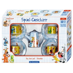 COPPENRATH DIE SPIEGELBURG Kindergeschirr-Set Coppenrath 14252 - Die Spiegelburg - Die Lieben Sieben - Spiel-Geschir bunt