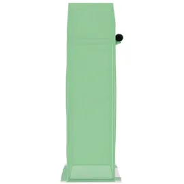 vidaXL Gewächshaus Stahl Grün HKP 0 mm 0,5 m2