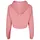 Starter Black Label Cropped Hoodie Pink Grape Fruit M
