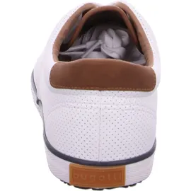 Bugatti 321-AFH01 Herren Schnürer weiß