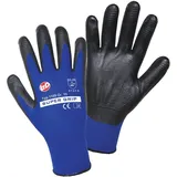 leipold doehle 1165-8 Nylon Super Grip Nitrile Nylon Arbeitshandschuh Größe (handschuhe): 8, M En 38