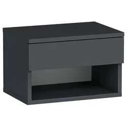Nachttisch Hestia ca. 44,6x29x31,6 cm Schwarz