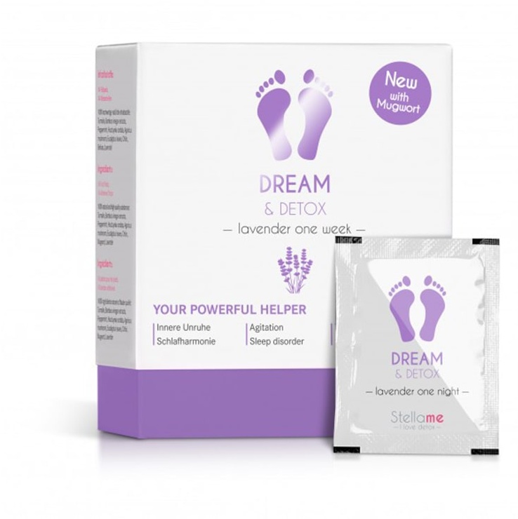 Dream & Detox Foot pads / Lavender  7 Night Detox