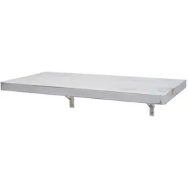 Mendler Wandtisch 100 x 50 cm shabby weiß