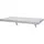 Mendler Wandtisch 100 x 50 cm shabby weiß