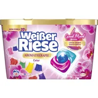 Weißer Riese Colorwaschmittel Trio Caps Aromatherapie Orchidee 18 WL - 18.0 WL