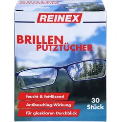 BRILLENPUTZTÜCHER Reinex 30 St.
