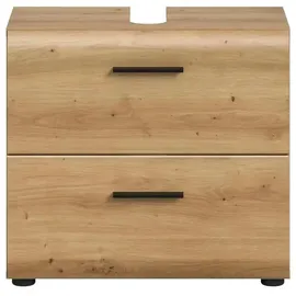 Möbel Boss Waschbeckenunterschrank 60 x 55 cm Holzfarben
