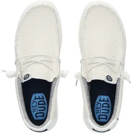 HEYDUDE Wally Sport Mesh Herren Weiß 40