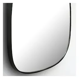 KADIMA DESIGN Wandspiegel Asymmetrisch 53x60 cm Metall Design Hängespiegel , | Gr.: onesize