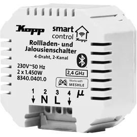 Kopp Smart-Control Schaltaktor für Rollladen/Jalousien/Markisensteuerung