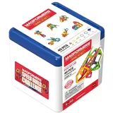 Magformers 40-Piece Magnetic Construction Tiles Set With Storage Box. STEM Toy And Educational Resource For Teaching Maths In Schools And Pre-schools.