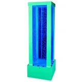 JVmoebel Zimmerbrunnen Wassersäulen Säulen Wasserspiel Water Waterwall Club Restaurant Laden, Made in Europa weiß