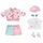 Zapf Creation Baby Annabell Deluxe Frühling Puppenoutfit Rot (706275)