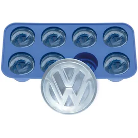 BRISA VW Collection - VW Logo Eiswürfelform, Backform, Eiswürfelbereiter aus Silikon