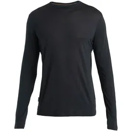 Icebreaker Merino 125 Cool-Lite Sphere Langarmshirt schwarz XL