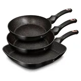 Berlinger Haus BerlingerHaus Pfannen-Set 3-tlg. 20 cm + 24 cm + 28 cm