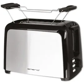 EMERIO Toaster TO-123924, 750 Watt, 2 Scheiben, edelstahl