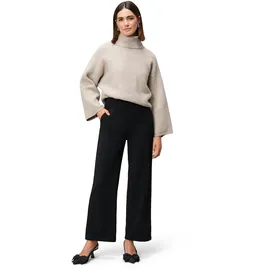 Zero Damen Stoffhose casual Schwarz 36