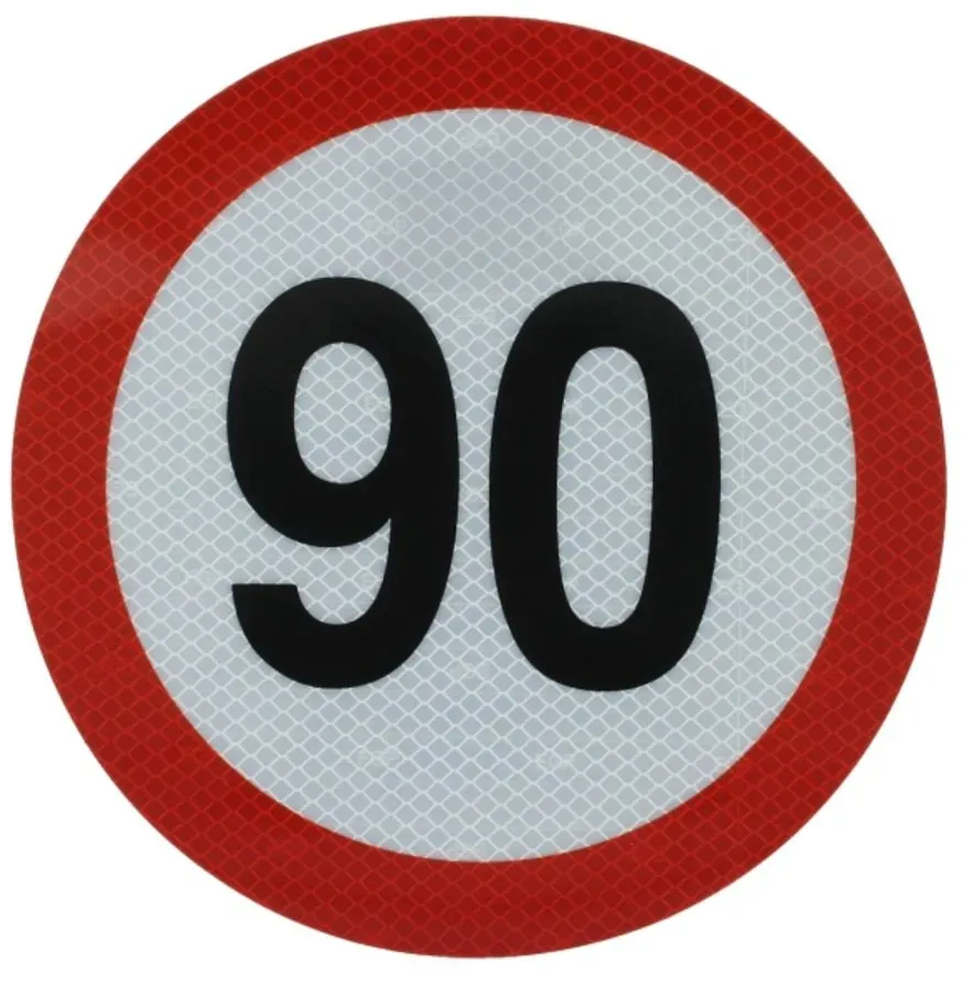 Pegatina de velocidad 90km/h CARGOPARTS CARGO-T009