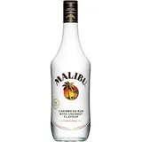6 Flaschen Kokusnusslikör Malibu mit Caribean White Rum  Coco 1L 1000ml #