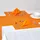 Homescapes Tischset orange im 2er-Set 33/50 cm, 100% Baumwolle