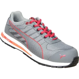 Puma Xelerate Knit Low S1P HRO SRC grey/red 46