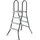 Waterman Poolleiter Silber 90 cm