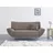Home Affaire Couch Kunstleder 2-Sitzer Braun