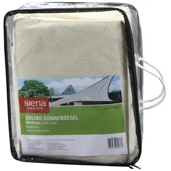 SIENA GARDEN Sonnensegel »Solino«, dreieckig, Polyethylen - beige