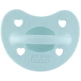 Chicco PhysioForma Luxe Silikon Schnuller, 2-6M, Blau,weich und sanft, unterstützt die physiologische Atmung und fördert die richtige Entwicklung des Mundes, 1 Stück, Kind