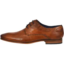 Bugatti Herren Businessschuhe, Männer Business Schnürer,Office,büro,Freizeit,Schnuerschuhe,Schnuerer,straßenschuhe,Cognac (6300),43 EU | Gr.: 43