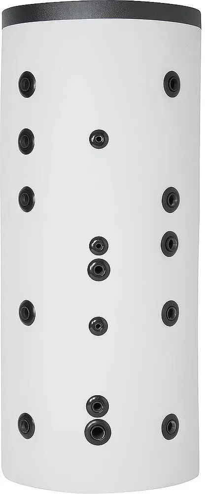 Schicht-Pufferspeicher EVENES EV-SPS-600, 1 Wärmetauscher, Inhalt 597 L, Farbe Isolierung weiss