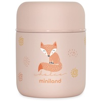 MINILAND BABY Miniland Food Thermy Mini Candy Isolierbehälter, 280 ml, doppelte Stahl-Isolierschicht hält die Temperatur der Speisen stundenlang.