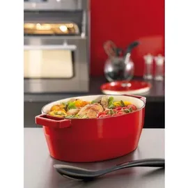 Pyrex Slow Cook Kasserolle 33 cm rot