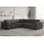 Fun Möbel Ecksofa Designersofa Celes Premium Stoff Scala Anthrazit Seite Universal