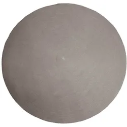 Outdoor-Teppich Circle - 200 cm rund ROT - Taupe