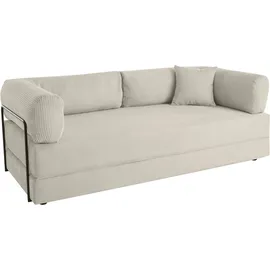 homsy by ana johnson Schlafsofa 2-Sitzer beige