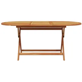 vidaXL Garten Essgruppe 7 pcs Cremeweiß Akazie Massivholz